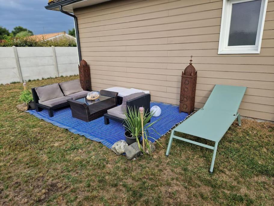 La Villa Des Pins Maison Standing 7 Pers Terre Et Mer Brach Екстериор снимка